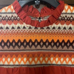 Boutique style boho blouse